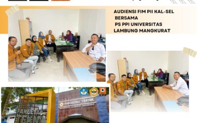 FIM PII Kalsel Goes To Campus: Audiensi ke PS PPI Universitas Lambung Mangkurat
