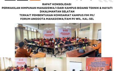 Rangkul Mahasiswa Tujuh Kampus, FIM PII Kalsel Siapkan Pembentukan FAM PII