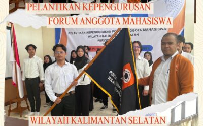 Pengurus Forum Anggota Mahasiswa (FAM) PII Kalimantan Selatan 2025/2026 Resmi Dilantik