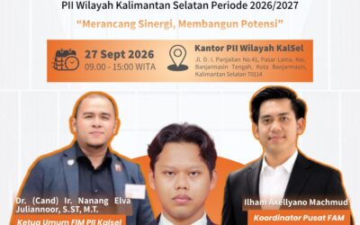 Pengurus FAM PII Kalimantan Selatan Periode 2026/2027 Resmi Dilantik, Usung Visi “Merancang Sinergi, Membangun Potensi”